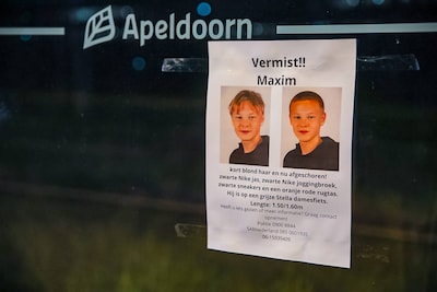 SAR zoekt in leegstaande gebouwen en bos naar vermiste Maxim (14) uit Apeldoorn