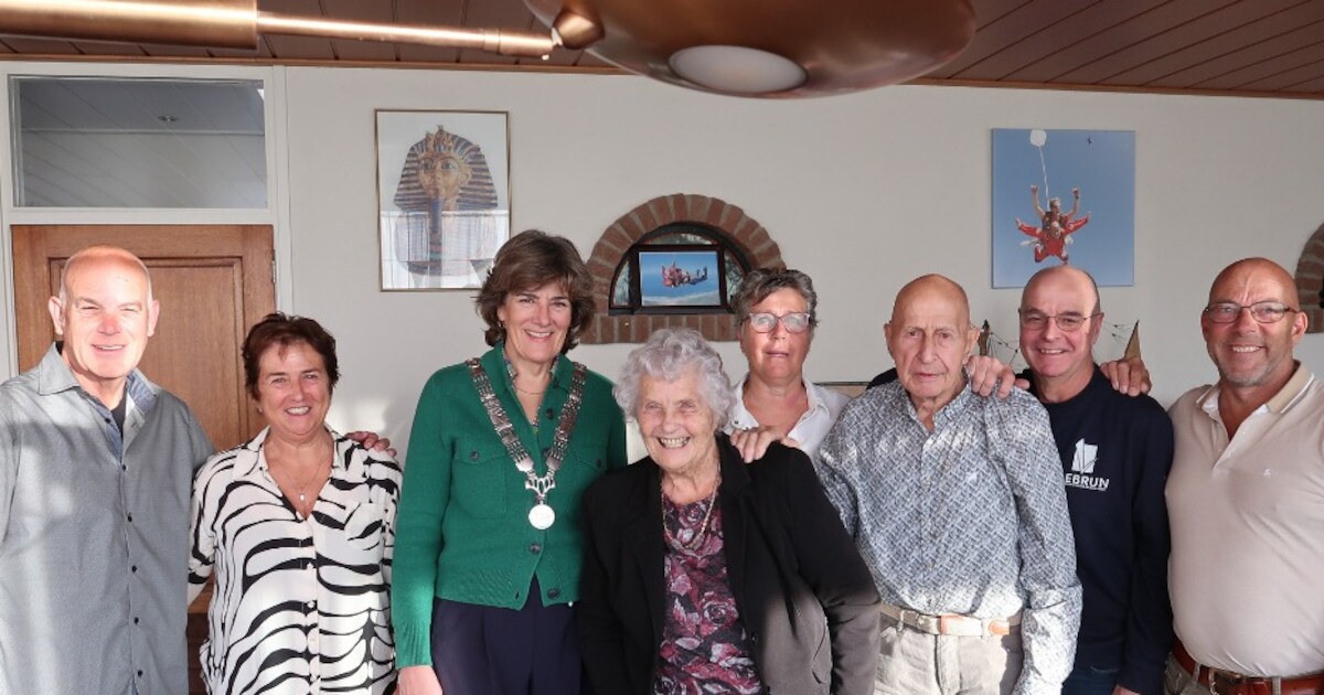 Echtpaar Lebrun uit Broek in Waterland viert 70-jarig jubileum