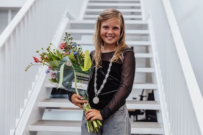 Nieuwe kinderburgemeester Evie wil met geocaching mensen in beweging krijgen