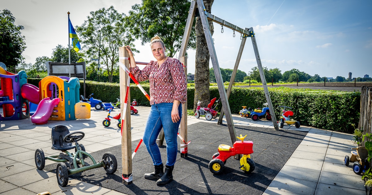 Schommel bij kaasboerderij is verboden terrein voor kinderen na anonieme klacht, boerin Emmie snapt 