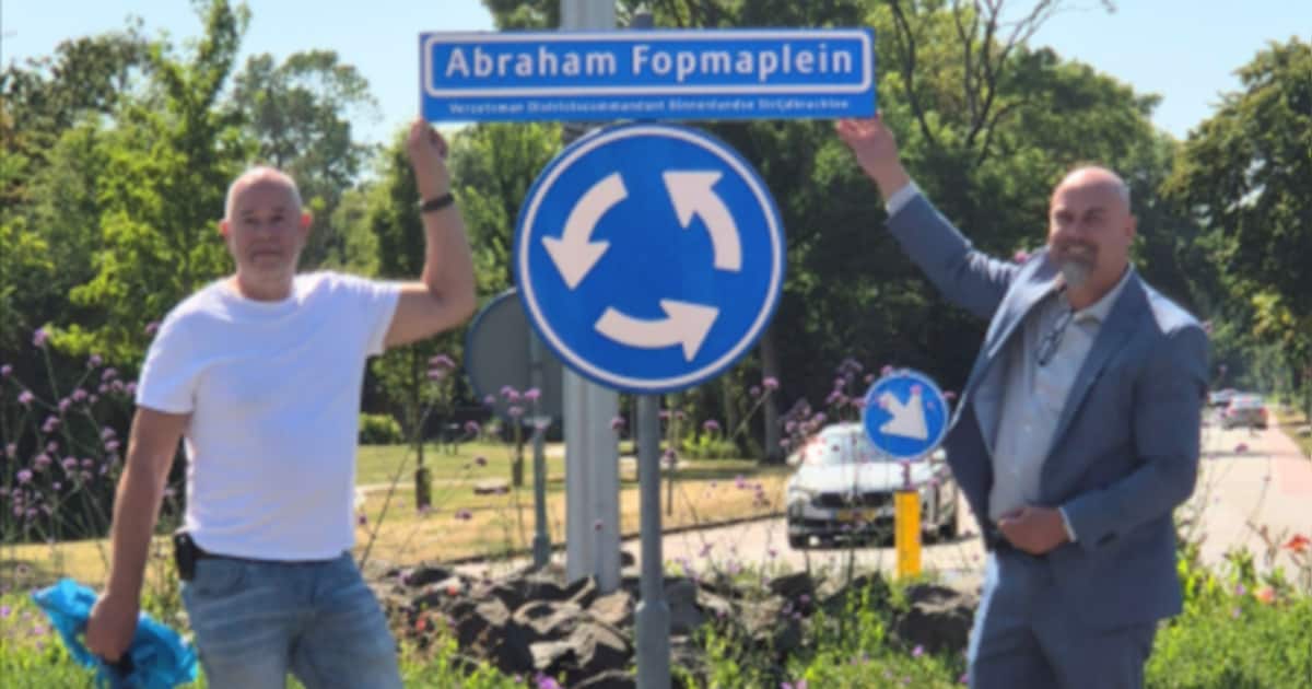 Rotonde in Middelharnis en Sommelsdijk draagt naam van Abraham Fopma