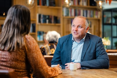 Kersverse wethouder Jaap Finke (45) zag zichzelf altijd al in die rol: ‘Inwoners moet je serieus nem