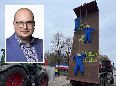 Statenlid voelt zich niet langer veilig in de politiek, actieboe­ren vieren zijn vertrek: ‘En dat is
