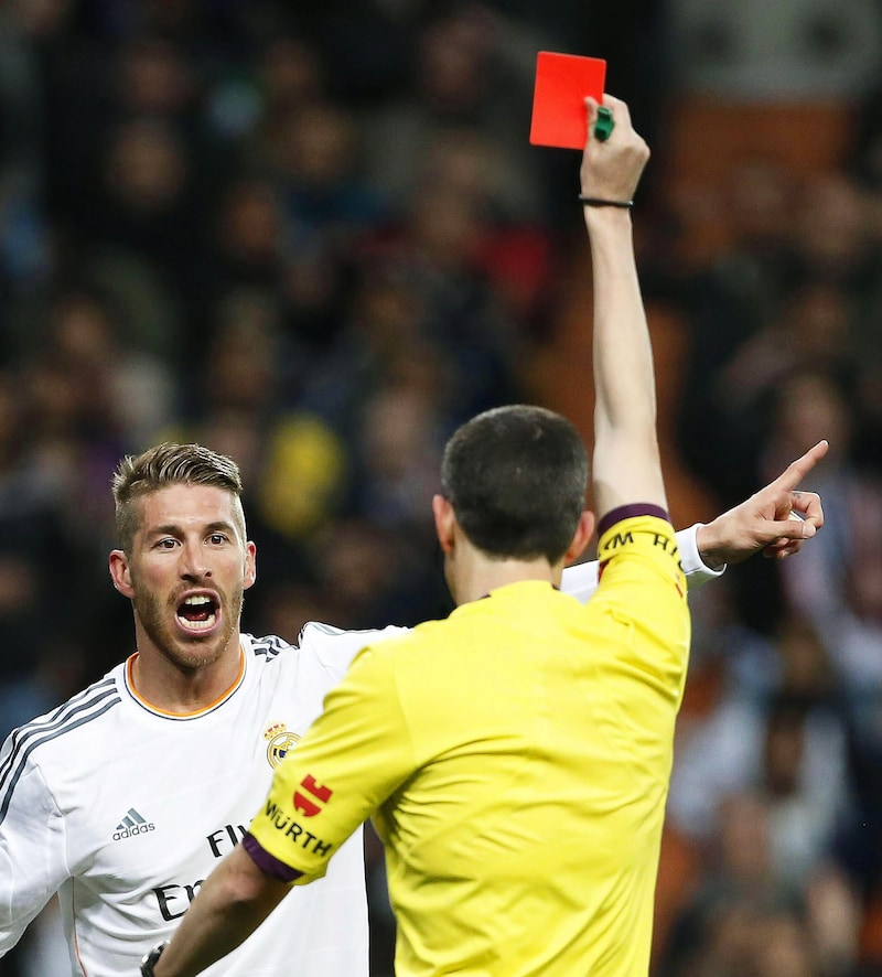 hoeveel gele kaarten heeft ramos