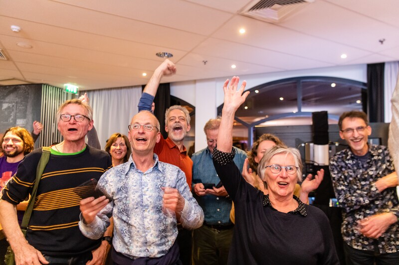 Blijdschap bij GroenLinks in Zeist.