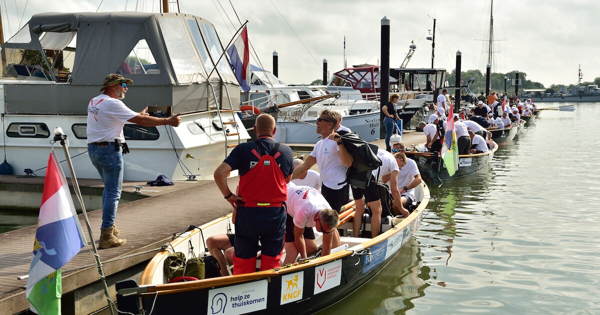 358 kilometer roeien van Maastricht naar Rotterdam: deze bikkels gaan ...