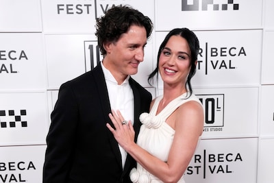 Katy Perry en Justin Trudeau dolverliefd tijdens r