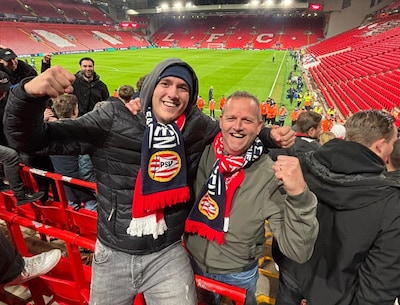 Ricks vader zag PSV na 37 jaar eindelijk weer live een uitduel winnen, en wat voor één: ‘Dit was abs