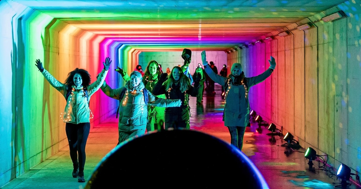 Vijfde editie Zandvoort Light Walk trekt al meer dan vijfduizend deelnemers