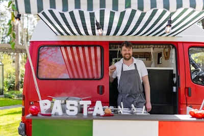 Van pasta tot stamppot: Frederick is fulltime foodtruckbezitter