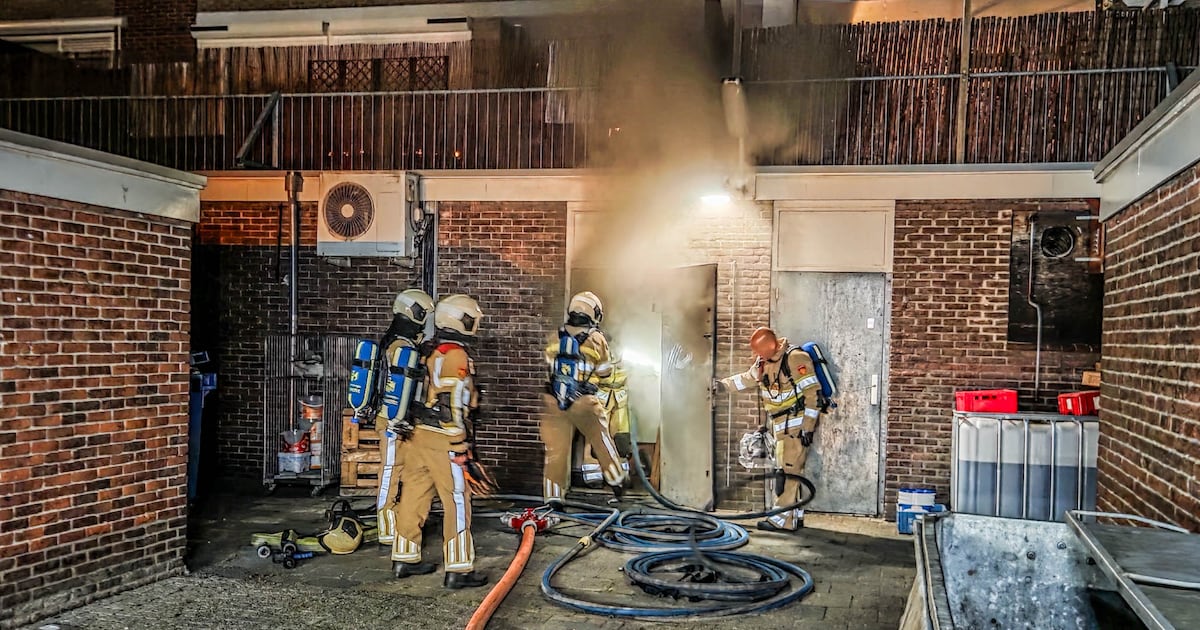 Veel rook bij brand in cafetaria in Amersfoort