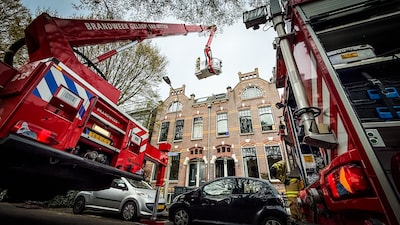 Rookschade door brand in woning in Arnhem