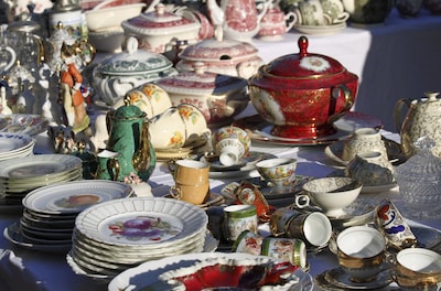 Vrijmarkt op Ketelhuisplein in Eindhoven