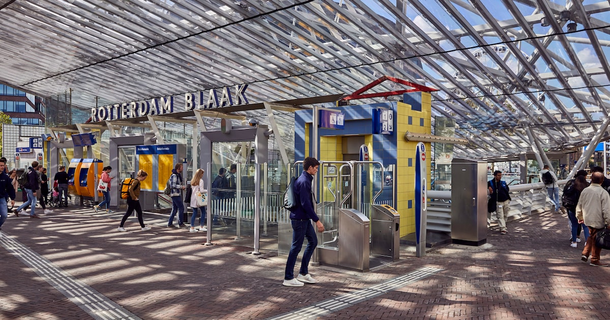 Let op: vanaf dit weekend stoppen er geen treinen op Rotterdam Blaak ...