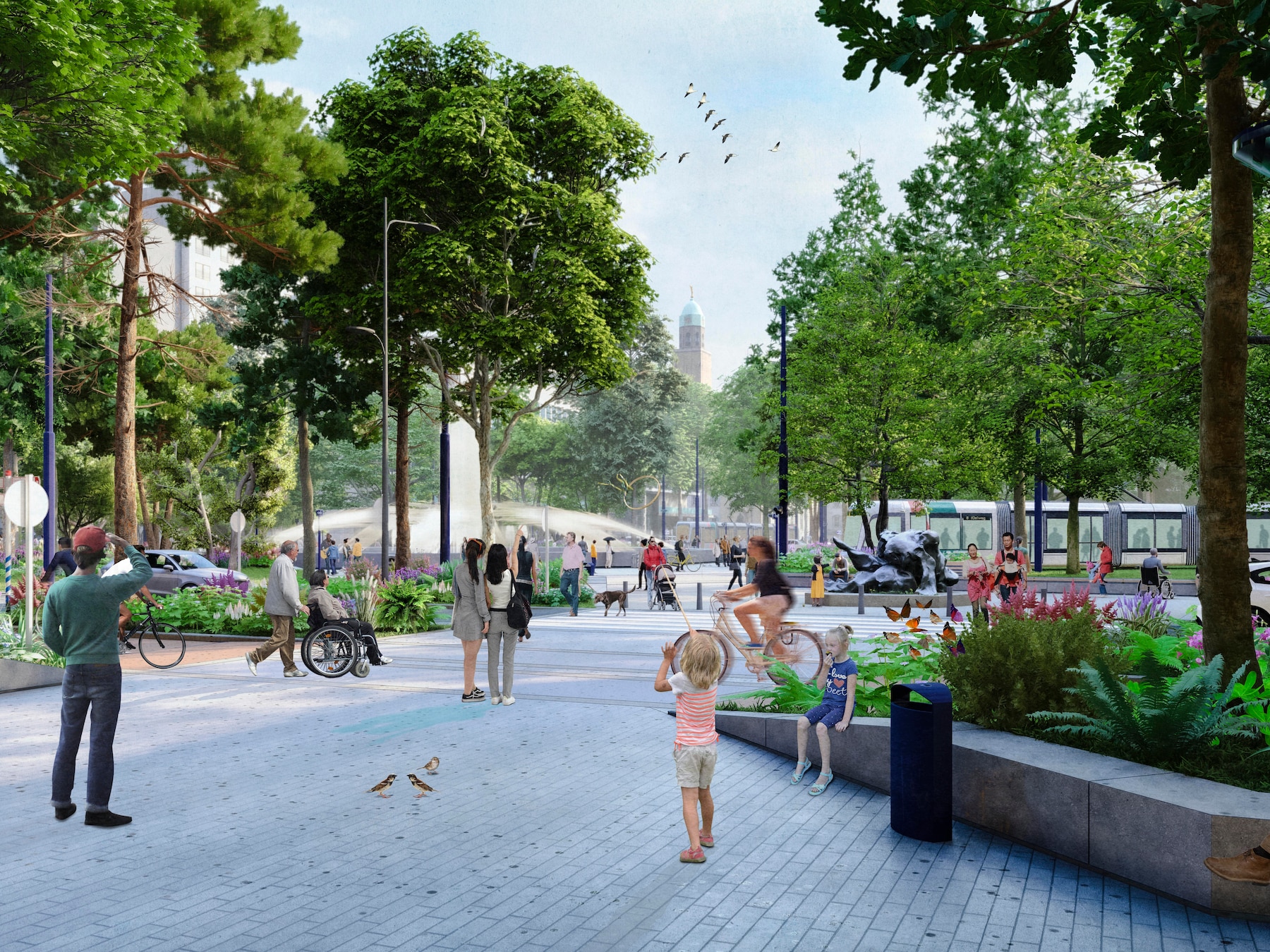 Kijk mee: eerste contouren groen Hofplein worden zichtbaar