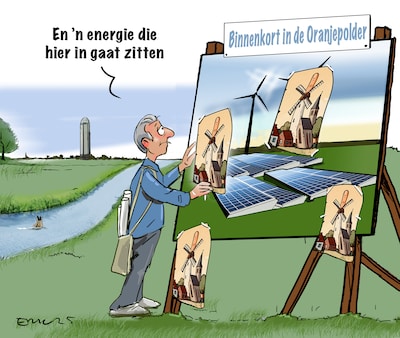 Windreuzen op de gemeentegrens? Geertruidenberg trekt ten strijde tegen de ‘middelvingers’ van Ooste