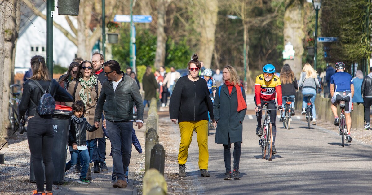 Hoe ‘bosdorp’ Lage Vuursche door corona werd overspoeld door duizenden wandelaars (en rotzooi!)
