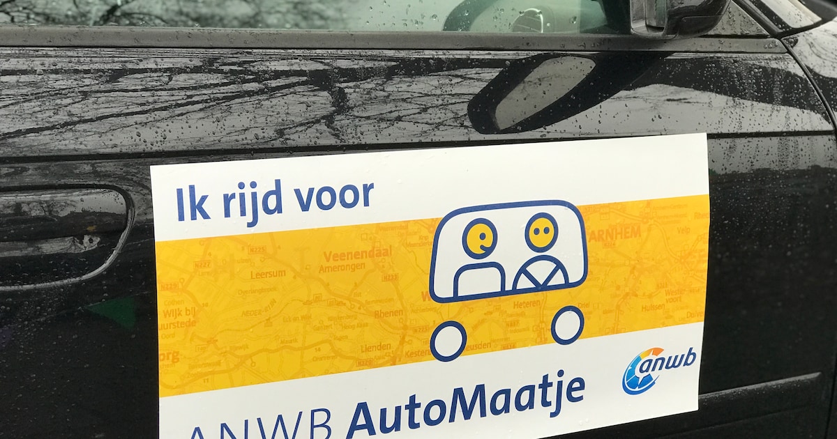 Anwb AutoMaatje start in Kapelle met vrijwillige vervoersdienst