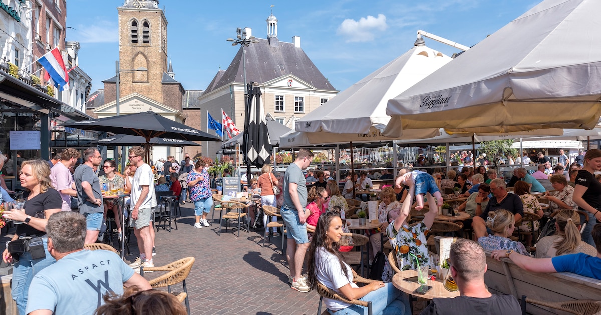 Roosendaalse binnenstad afgelopen zomer stuk drukker dan een jaar eerder, ook Etten-Leur doet het go