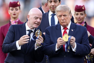 ‘Donald Trump wil FIFA-voorzitter Gianni Infantino als nieuwe VN-secretaris-generaal’