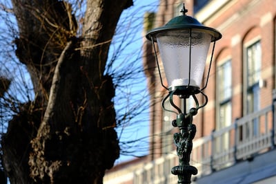 Historische gaslantaarns Voorschoten omgebouwd naar ledverlichting