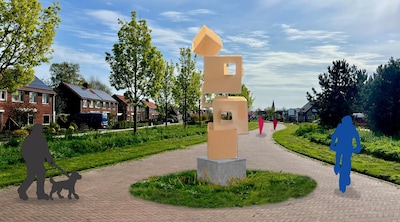 Kunst kijken op Nijverdals tunneldak: dit zijn de ontwerpen voor de drie objecten in het park