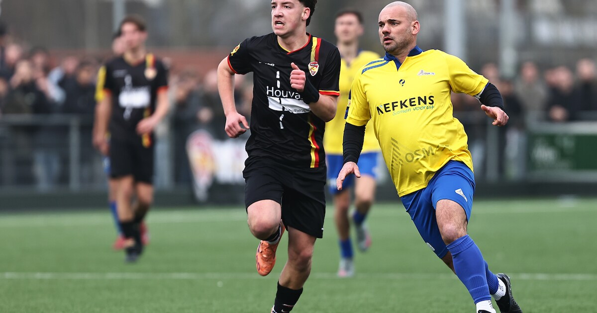 KNVB stelt datum vast voor restant van debuutwedstrijd Sneijder tussen OSM’75 en Focus’07