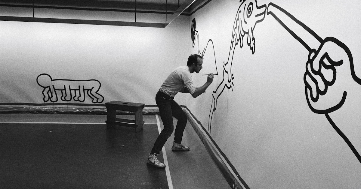 Maak zelf kunst als Keith Haring: gratis workshop duikt in zijn eerste werk