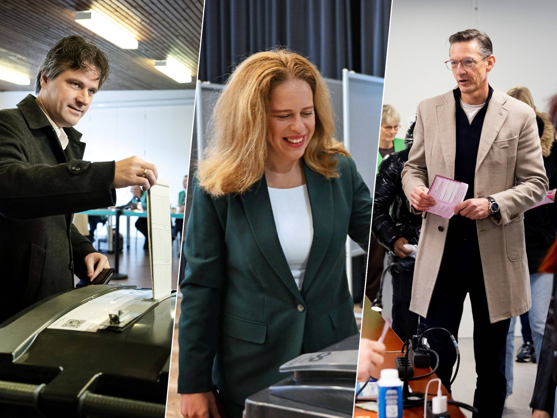 Rotterdamse lijsttrekkers brengen stem uit in ‘hun’ stad; ook burgemeester Schouten is er vroeg bij
