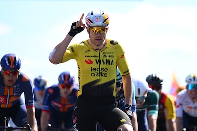 Van Aert tankt met ritwinst in Dauphiné vertrouwen voor Tour