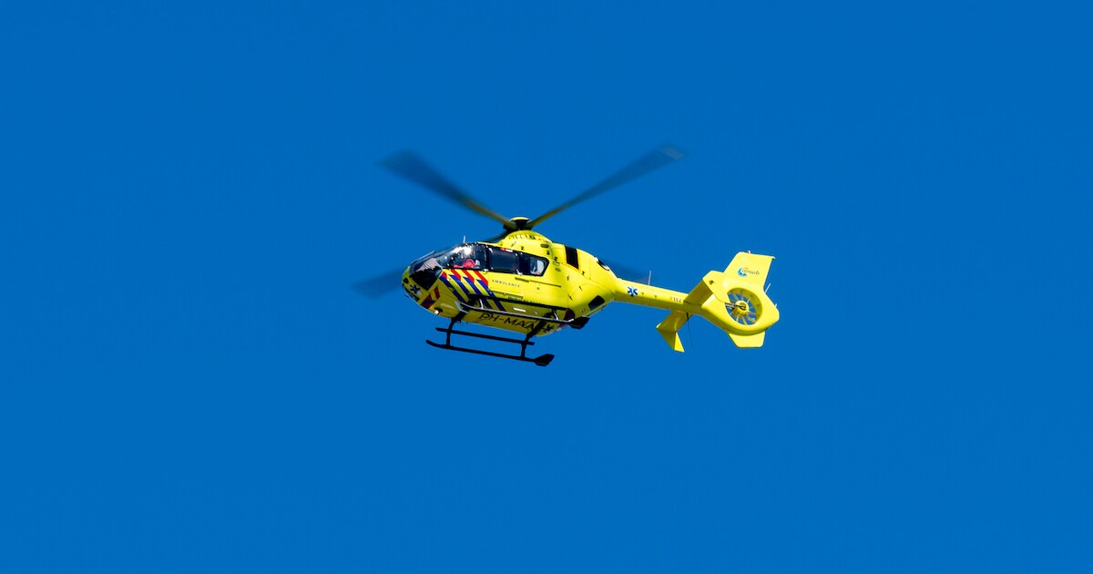 Traumahelikopter rukt uit voor ernstig ongeval Swolgen
