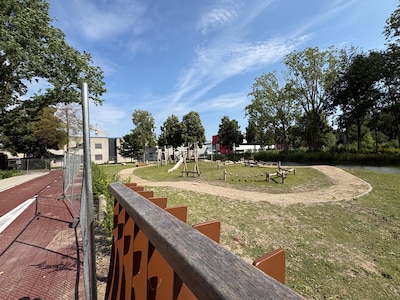 Ein-de-lijk! Na lang wachten kunnen Nieuwegeinse kinderen binnenkort terecht in nieuwe speeltuin