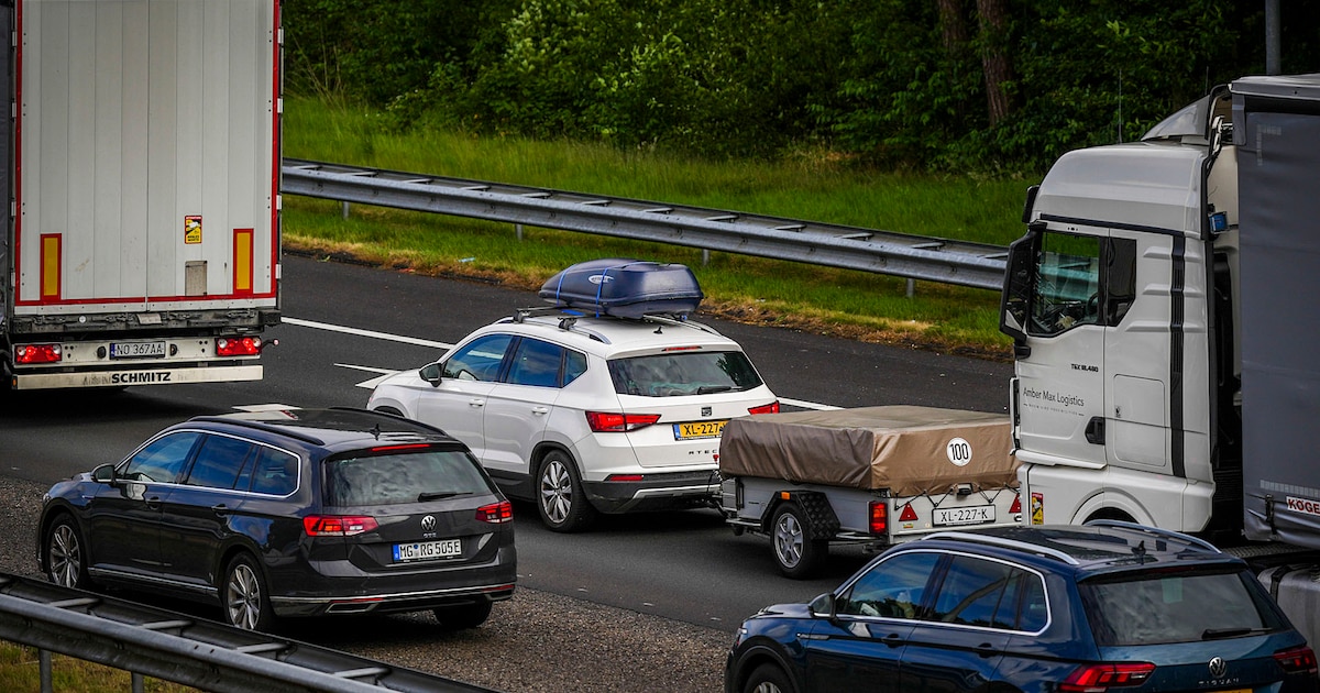 File op A58 richting Bergen op Zoom tijdens ochtendspits vanwege ongeval bij Heinkenszand