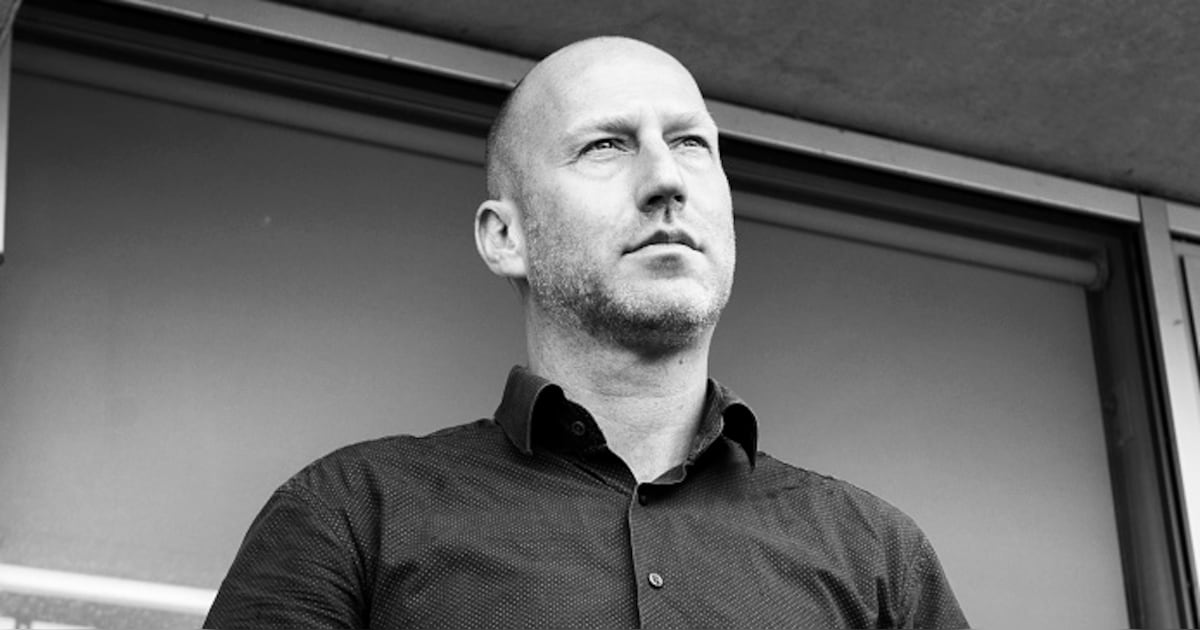 Arjan Erkel vertelt op Klokkezolder van Kasteel van Rhoon