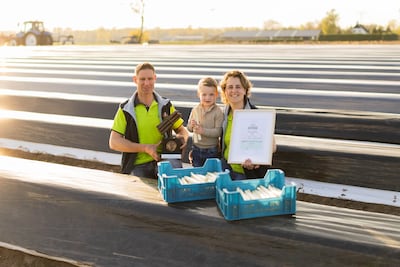 De lekkerste asperges komen dit jaar uit Nuenen, aldus de kenners van het Genootschap