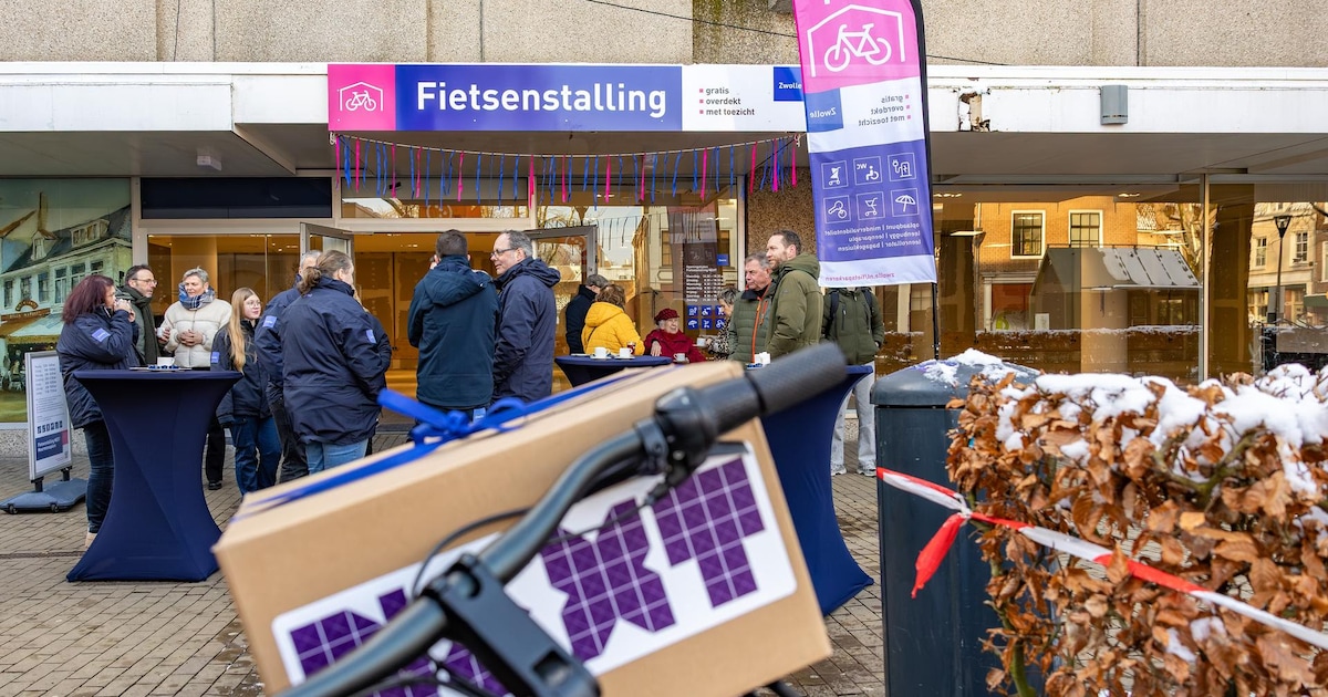 Nieuwe fietsenstalling NEXT opent in oude Hudson’s Bay in Zwolle