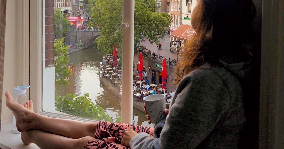 Deze Tiktokker scoort met haar stadsuitzicht, geheime spiegeltjes die Utrecht in de gaten houden en 