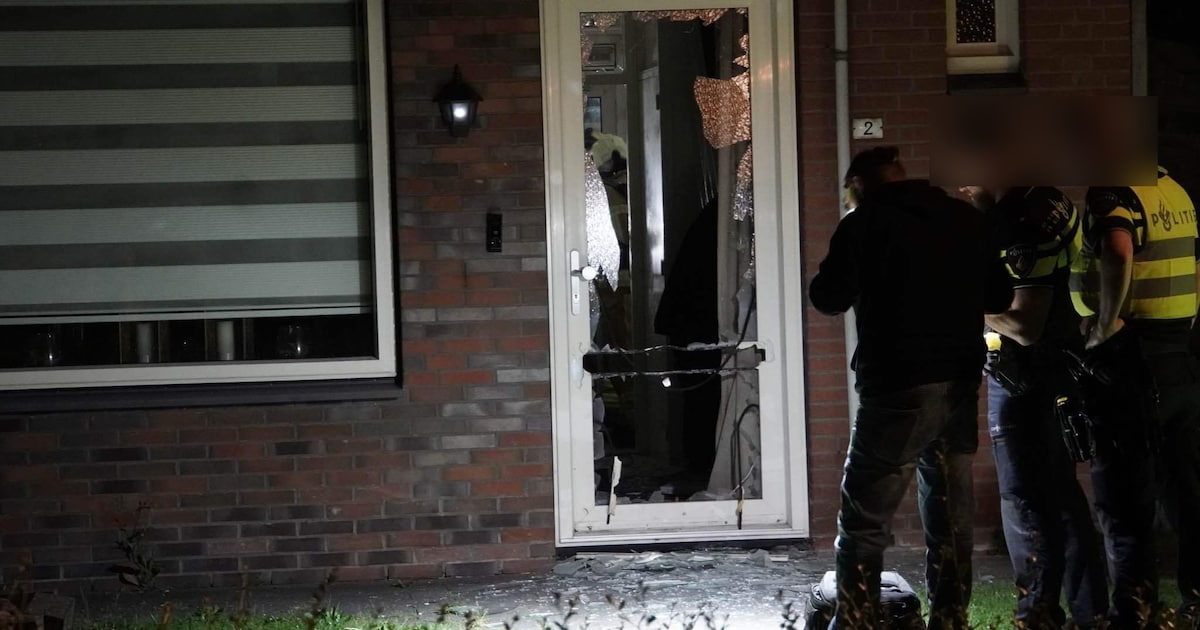 Flinke schade na explosie op Klaverstraat in Assen