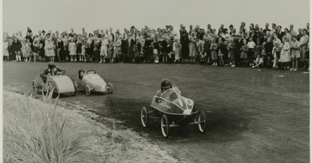 Helm op en gaan! 74 jaar geleden raceten er zeepkisten over het circuit van Zandvoort