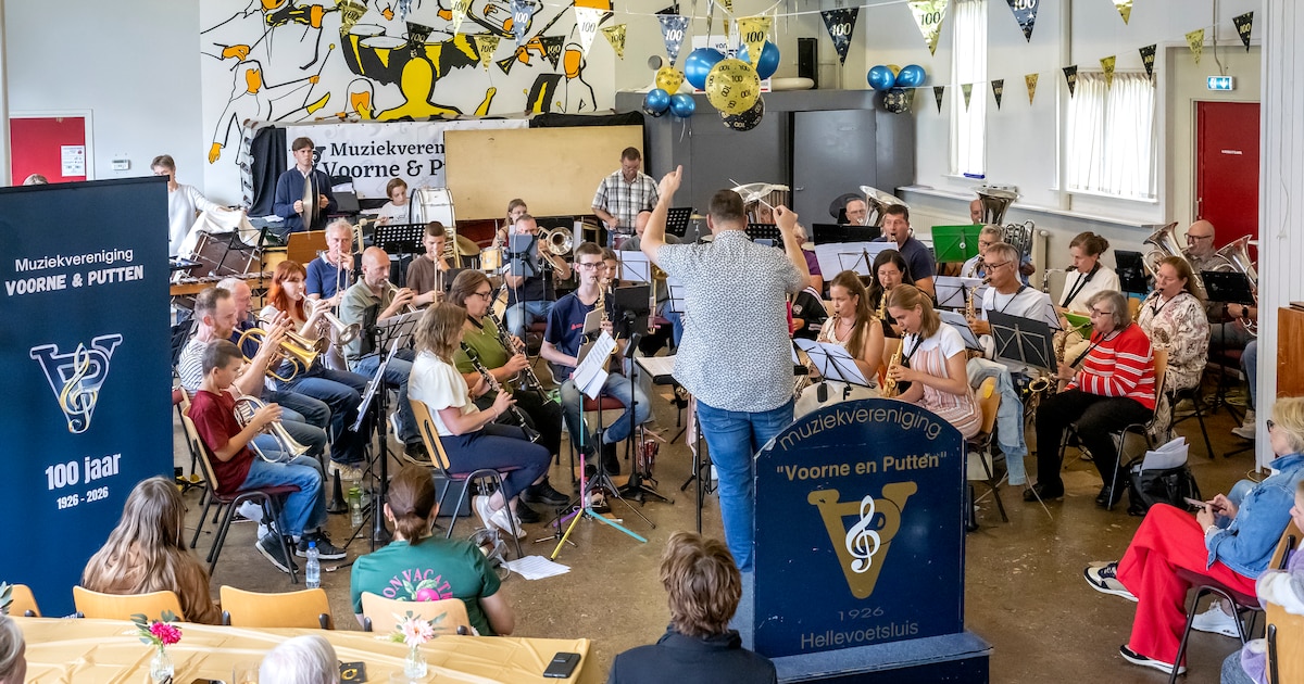 Dit is het geheim van Muziekvereniging Voorne en Putten, die 100 jaar bestaat