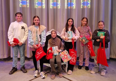 Maysun Giepmans wint voorleesfinale in Eindhoven