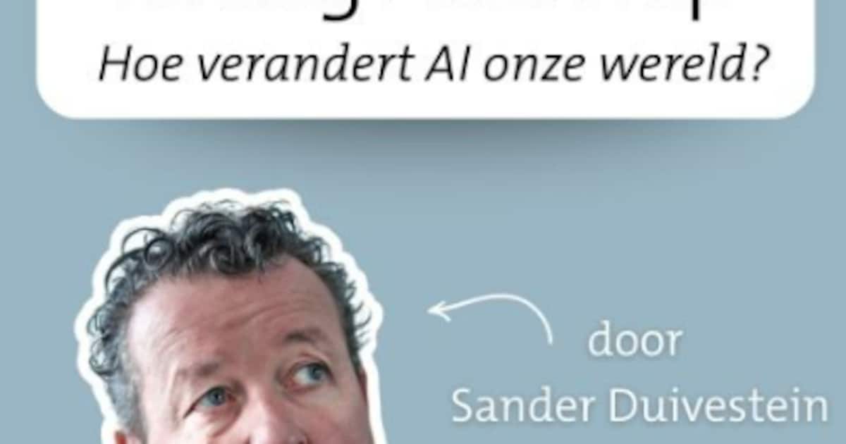 Sander Duivestein geeft lezing over kunstmatige intelligentie in bibliotheek Barneveld