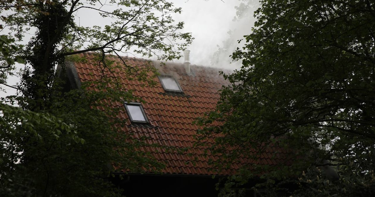 Woningbrand in Loenen: bewoners en hond weten op tijd te ontkomen