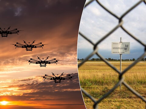 Rusland ‘testte’ met drones de Nederlandse luchtverdediging, onder meer bij vliegbasis Volkel.