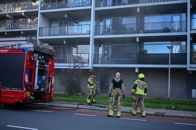Rookontwikkeling bij flatbrand in Nijmeegse wijk Meijhorst