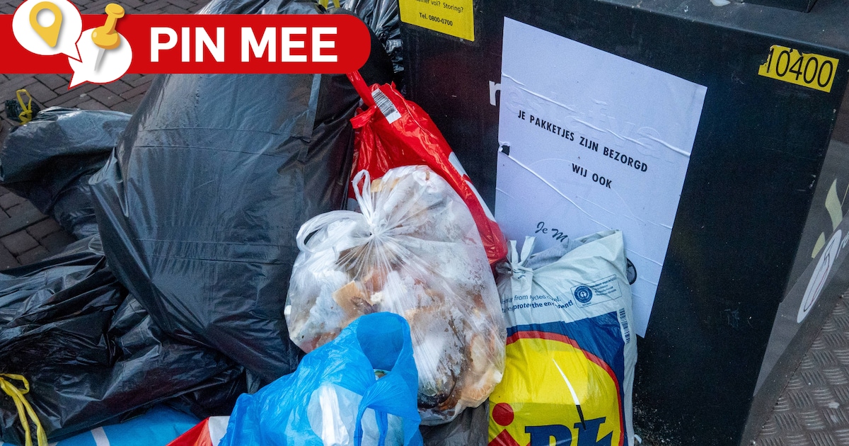 Waar in Zwijndrecht zie jij vaak vuilniszakken naast containers? Zet het op de kaart