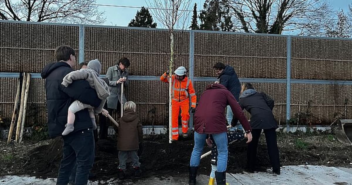 Bouw van eengezinswoningen in Bilthoven feestelijk gestart