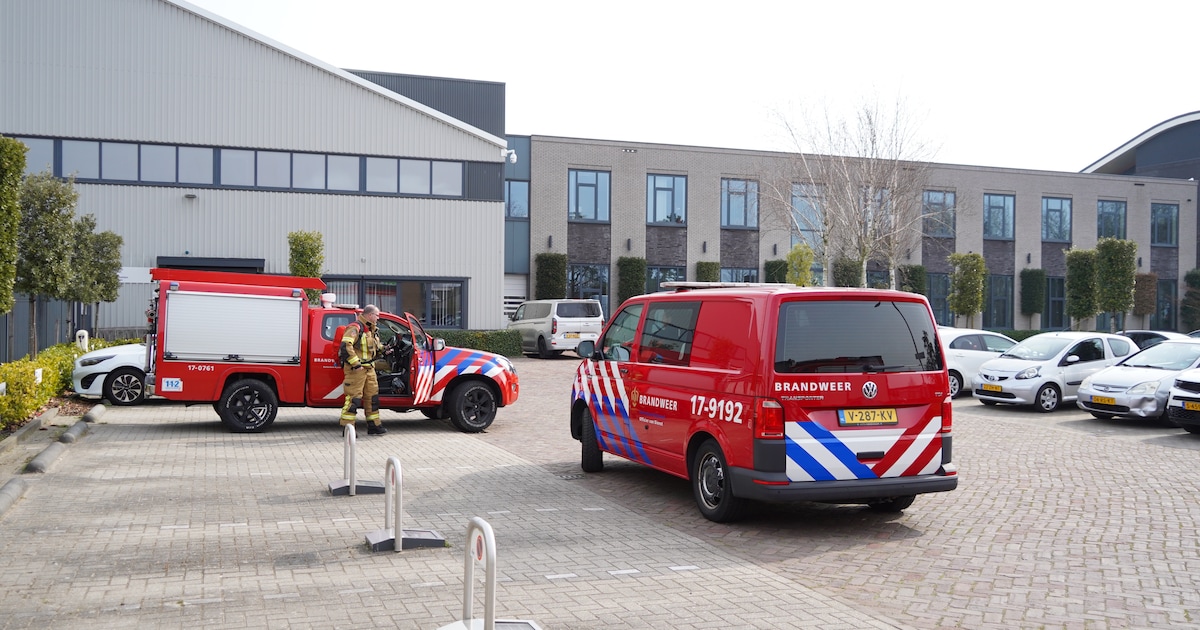 Chemische stoffen vrijgekomen bij bedrijfspand in Berkel en Rodenrijs