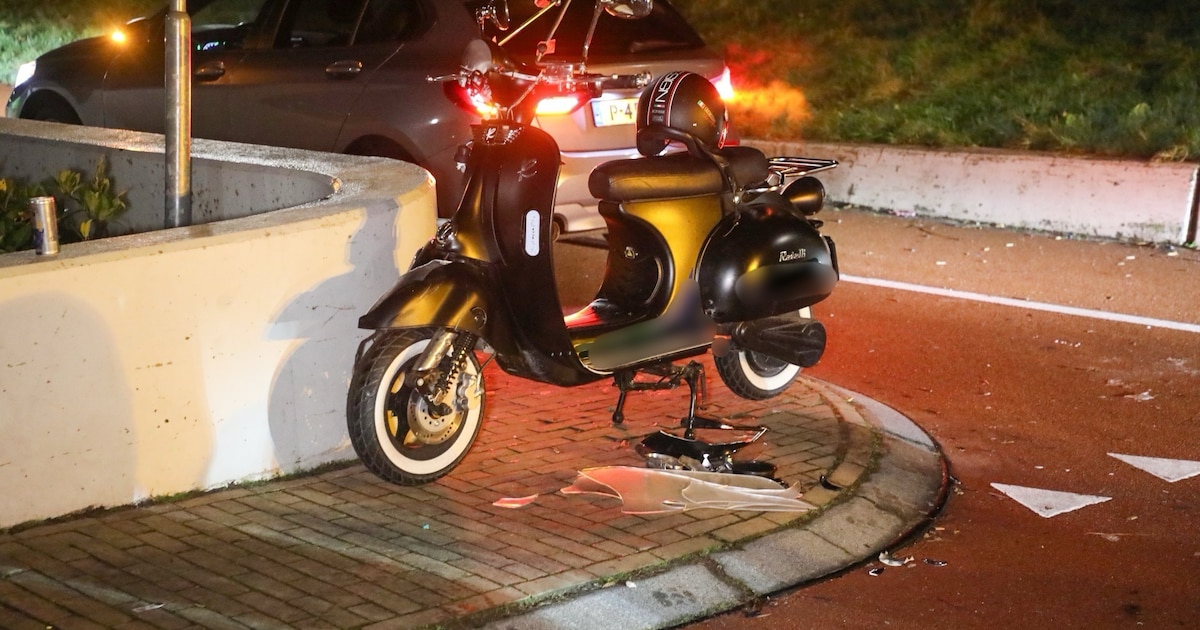 Fietser aangereden door scooterrijder in Barneveld