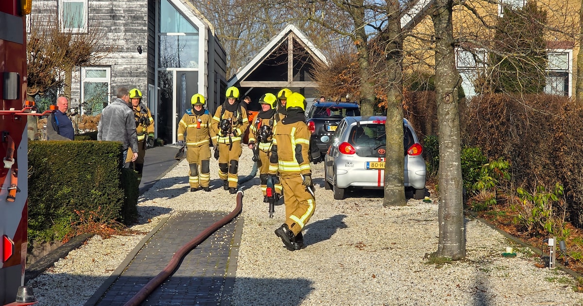 Brand in meterkast van woning in Oud-Alblas
